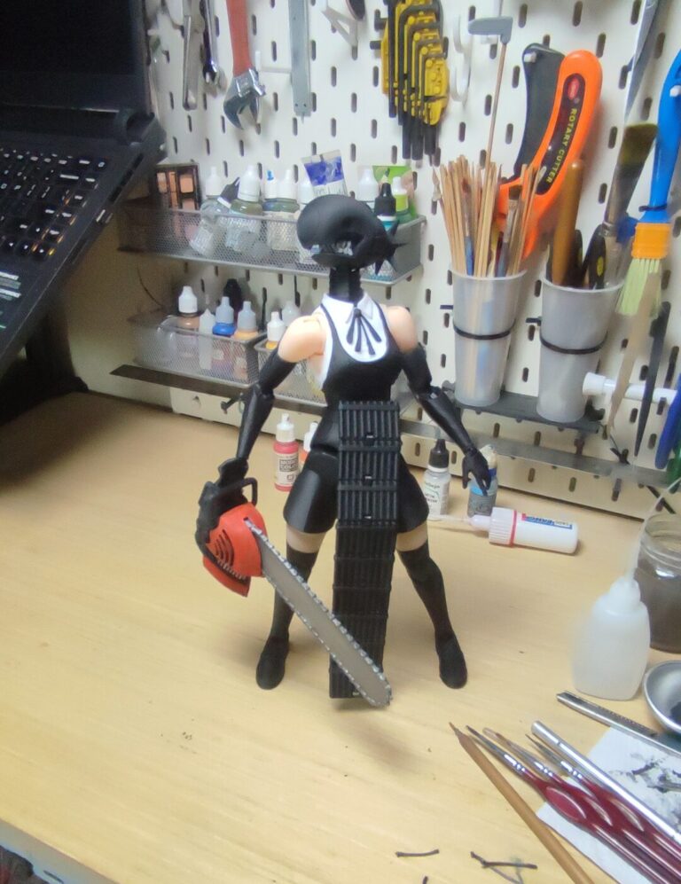 3d printed action figure bomb devil